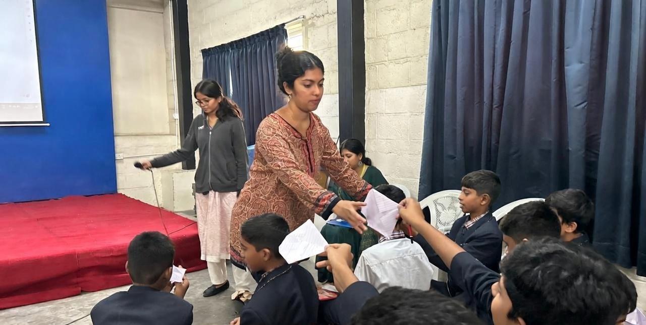 Fellow leading a workshop